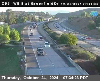 WB 8 at Greenfield Street