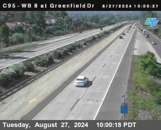 WB 8 at Greenfield Street