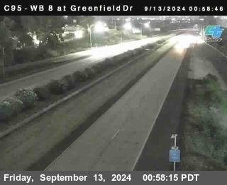 WB 8 at Greenfield Street