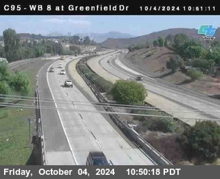 WB 8 at Greenfield Street