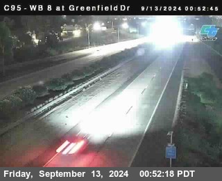 WB 8 at Greenfield Street