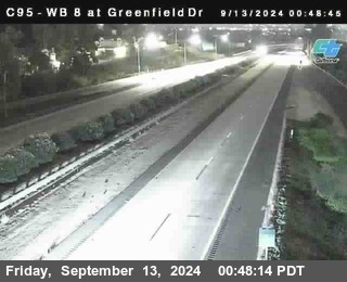 WB 8 at Greenfield Street