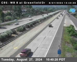 WB 8 at Greenfield Street