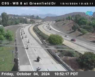 WB 8 at Greenfield Street