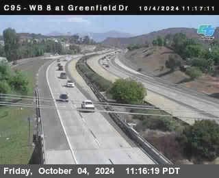 WB 8 at Greenfield Street