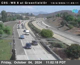 WB 8 at Greenfield Street