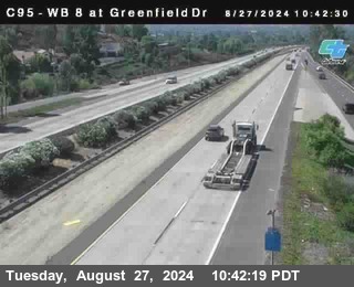 WB 8 at Greenfield Street