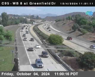 WB 8 at Greenfield Street