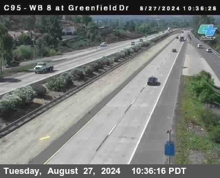 WB 8 at Greenfield Street