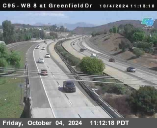 WB 8 at Greenfield Street