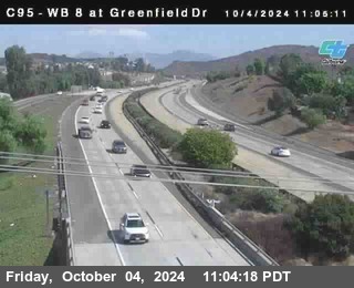 WB 8 at Greenfield Street