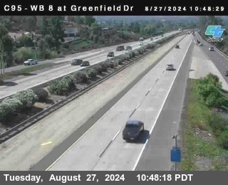 WB 8 at Greenfield Street