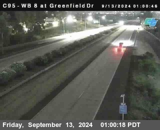 WB 8 at Greenfield Street