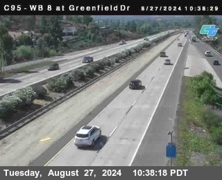 WB 8 at Greenfield Street