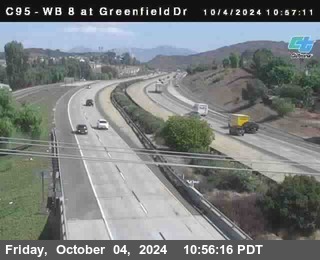 WB 8 at Greenfield Street