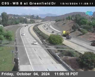 WB 8 at Greenfield Street