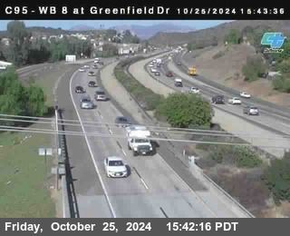 WB 8 at Greenfield Street