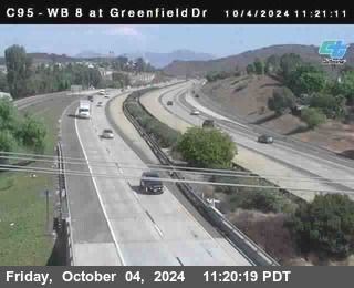 WB 8 at Greenfield Street