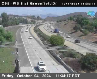 WB 8 at Greenfield Street