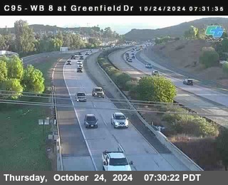 WB 8 at Greenfield Street