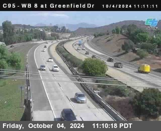 WB 8 at Greenfield Street