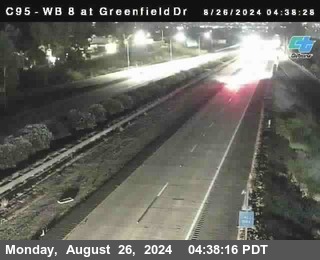 WB 8 at Greenfield Street