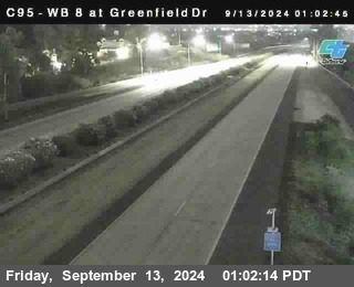 WB 8 at Greenfield Street