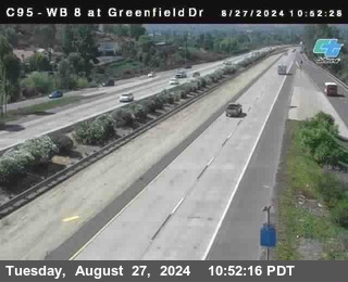 WB 8 at Greenfield Street