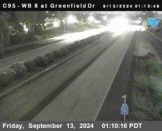 WB 8 at Greenfield Street