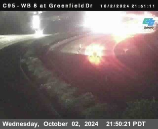 WB 8 at Greenfield Street