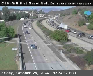 WB 8 at Greenfield Street