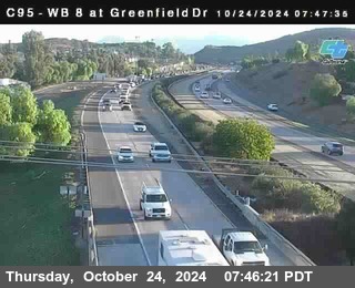 WB 8 at Greenfield Street