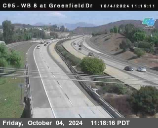 WB 8 at Greenfield Street