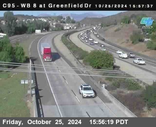 WB 8 at Greenfield Street