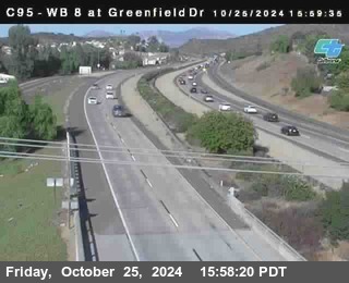 WB 8 at Greenfield Street