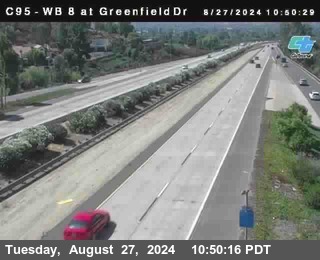 WB 8 at Greenfield Street