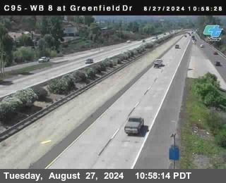 WB 8 at Greenfield Street