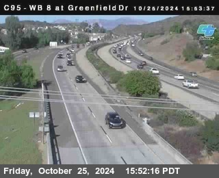 WB 8 at Greenfield Street