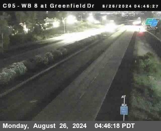 WB 8 at Greenfield Street