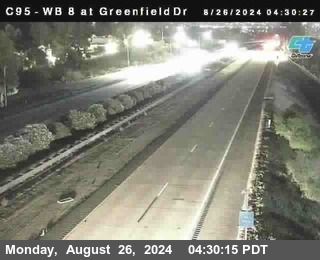 WB 8 at Greenfield Street