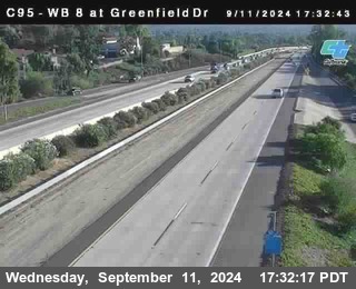 WB 8 at Greenfield Street