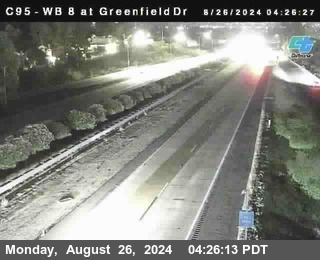 WB 8 at Greenfield Street