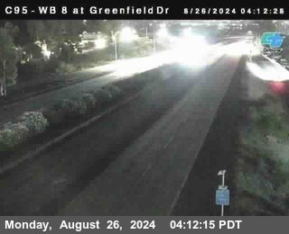 WB 8 at Greenfield Street