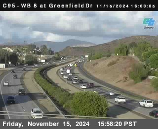 WB 8 at Greenfield Street