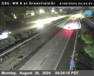 WB 8 at Greenfield Street