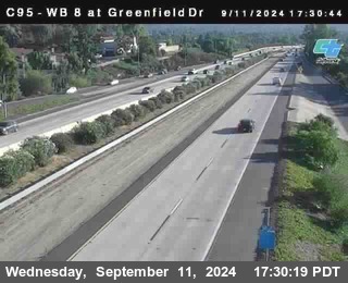 WB 8 at Greenfield Street