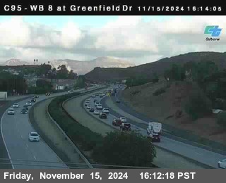 WB 8 at Greenfield Street