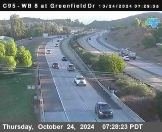 WB 8 at Greenfield Street