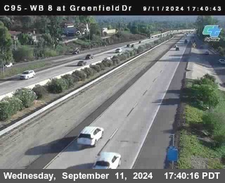 WB 8 at Greenfield Street