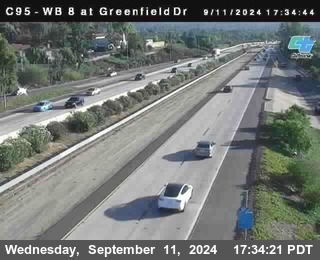 WB 8 at Greenfield Street